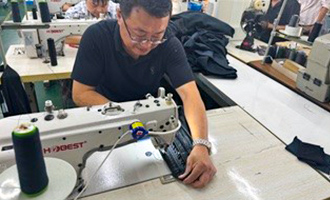 縫製工場の様子