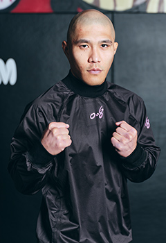 フュージョンエイト008を着用した山本アーセン選手